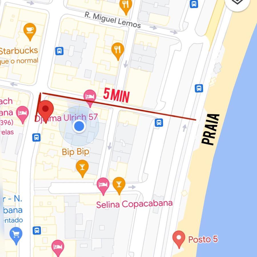 Apartmán Lindo Apartamento Mobiliado, Uma Quadra Da Praia! Rio de Janeiro Exteriér fotografie