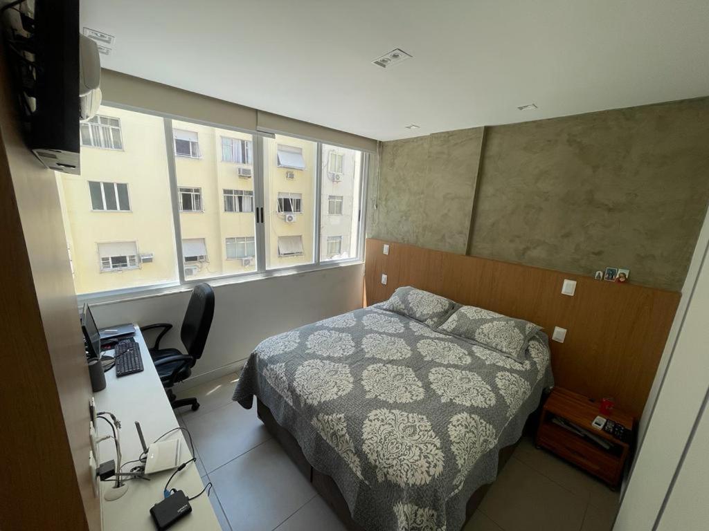 Apartmán Lindo Apartamento Mobiliado, Uma Quadra Da Praia! Rio de Janeiro Exteriér fotografie